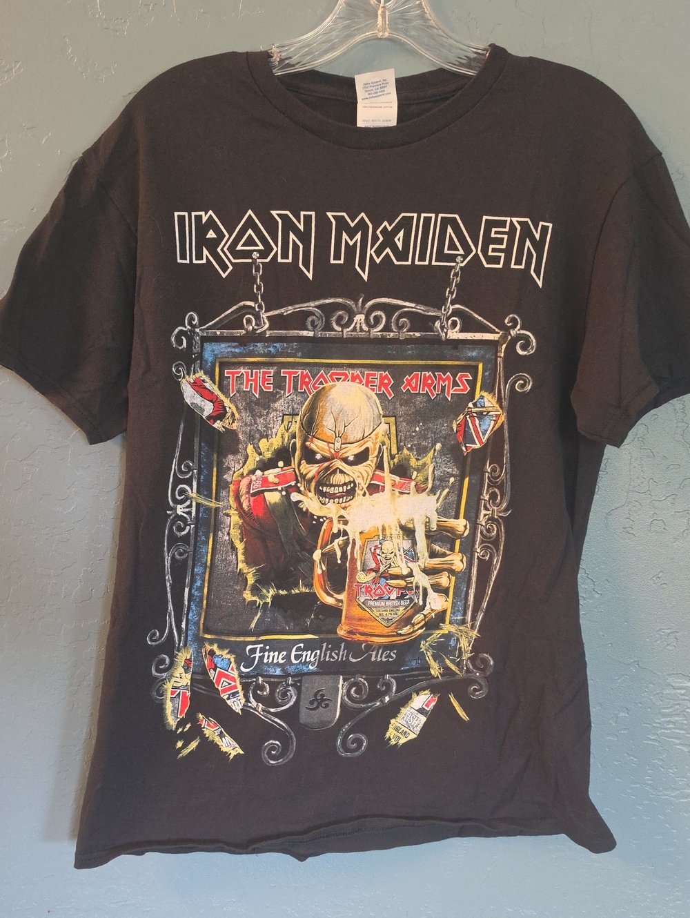 Iron Maiden Trooper On Tour Graphic Tshirt